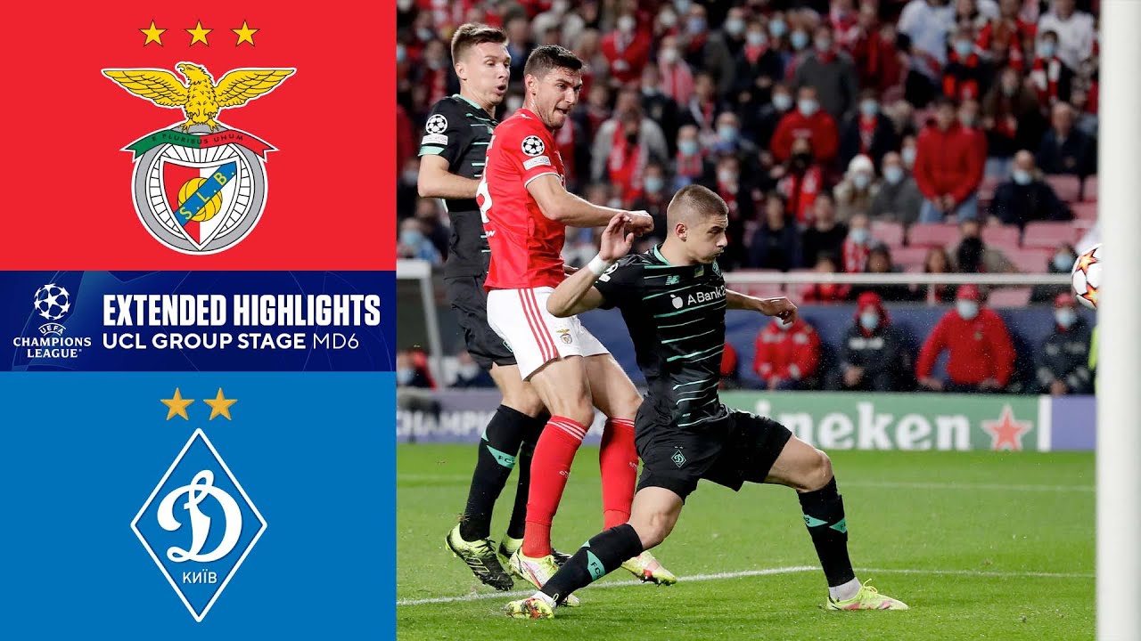 Gentagen ugunstige Vise dig Benfica vs. Dynamo Kyiv: Extended Highlights | Group Stage - MD 6 | CBS  Sports Golazo - YouTube