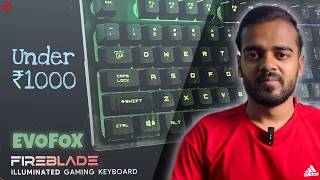 Cheap but Powerful? | Best Budget RGB Gaming Keyboard 🔥 EvoFox Fireblade Review