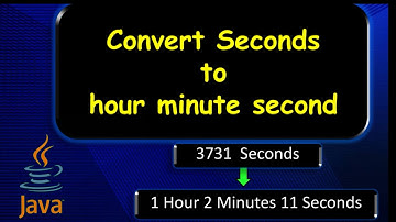 How to convert seconds to hour minutes second form in Java? | CS Coding #subscribe