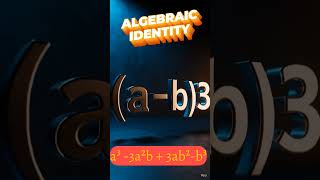 algebraic identity (a-b)3 @ManojPandeyEducator #shortfeed #short #students #shortcreatorindia