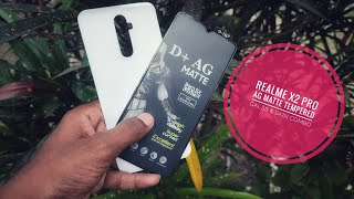 Realme X2 Pro Ag Matte Tempered Galss & Skin Combo #Gearwale.com
