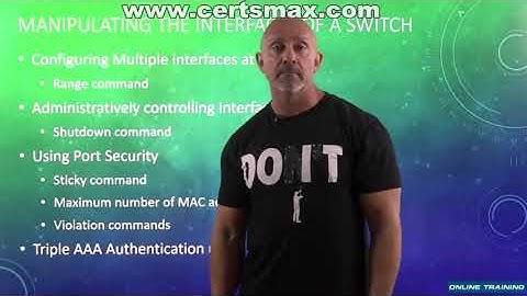 33  Configuring Switch Interfaces