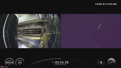 SpaceX Starship Flight 11 payload demo | Starlink simulators deployed during in-space test