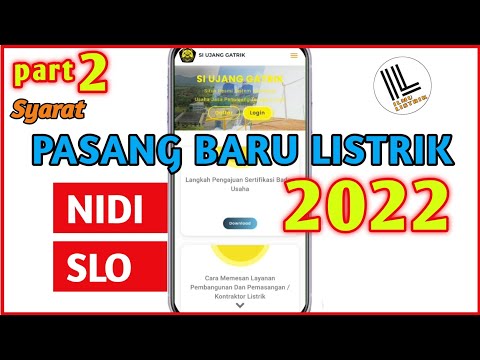 Cara Daftar SLO SI UJANG GATRIK | Pasang Baru Listrik 2022