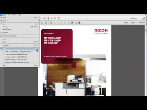 Training | Equitrac PCC with ID & PIN Login - Release Prints | Ricoh Wiki