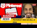 Pinterest Commits $4 Billion to AWS