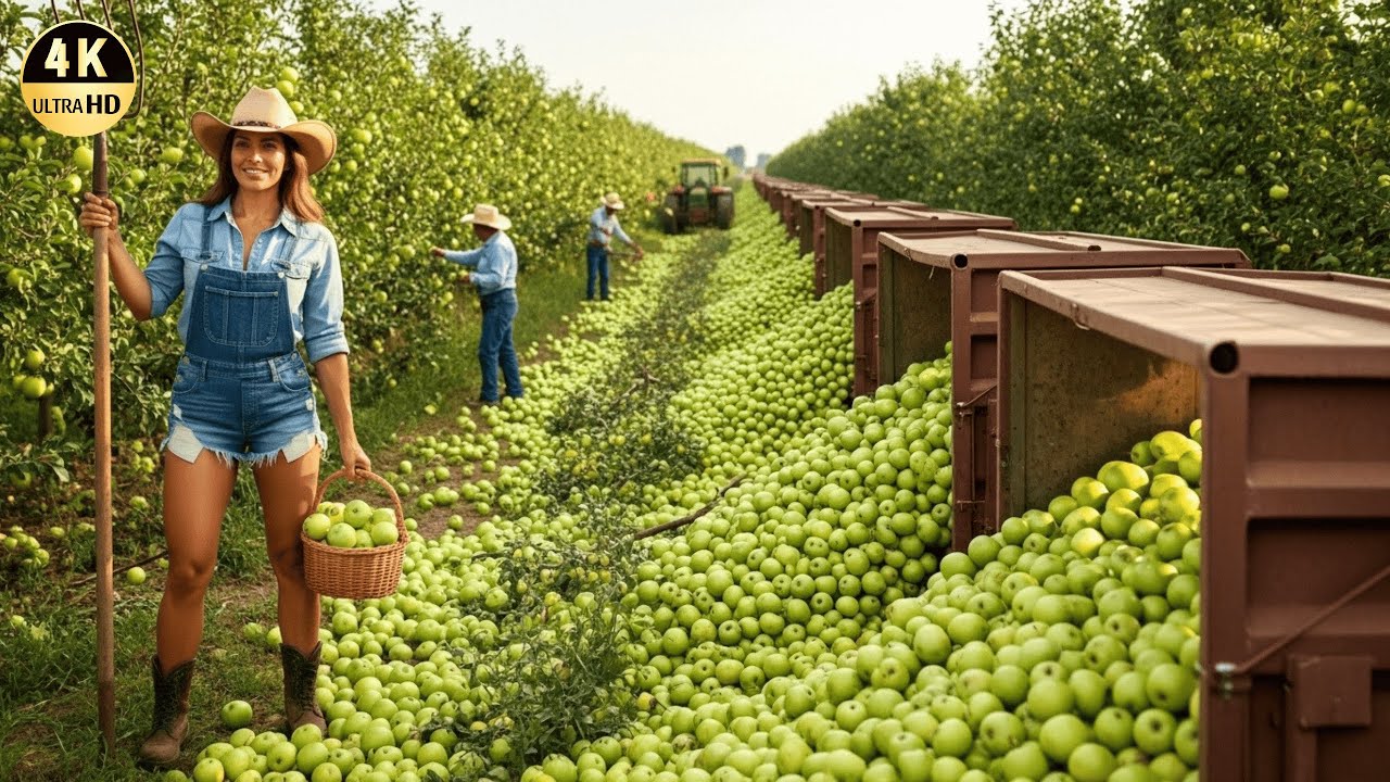 How American Farmers Harvest Millions of Tons of Fruits and Vegetables ...