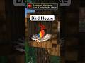 Minecraft: Make a Bird House #shorts