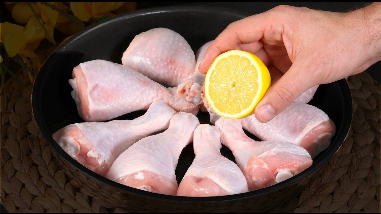 Stop cooking chicken legs until you see this recipe! A simple and delicious dinner recipe!