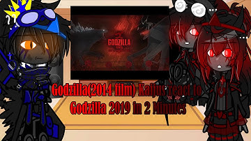 Godzilla 2014 film Kaijus react to Godzilla 2014 in 2 Minutes by SlicK + Lazy edit