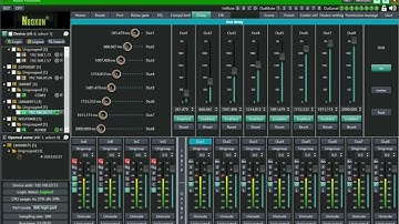 New UI for Digital Audio Processor👏👍#speakermanagement #audioprocessor#dsp