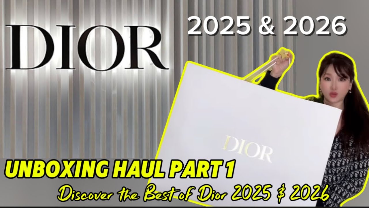 Распаковка покупок DIOR 2025 и 2026 гг., часть 1 | Откройте для себя самую распроданную сумку Dio...