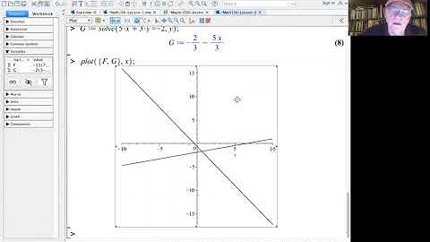 Calculus 2 Maple lecture 2