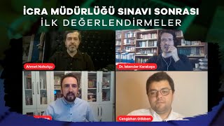İcra Müdürlüğü Sinavi Sonrasi Değerlendi̇rmeleri̇mi̇zi̇ Yaptik