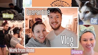 Typical day in QUARANTINE w/ my BOYFRIEND | SKINCARE ROUTINE