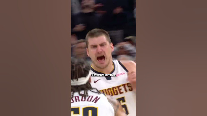 Jokic Secures Triple Double With Insane No Look 👀