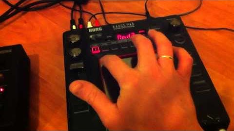 Monotribe + Kaoss Pad