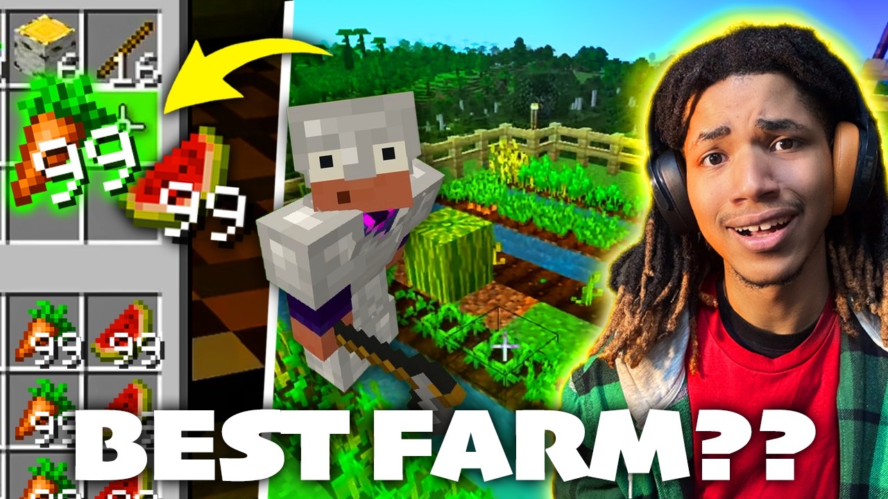 Can I Make The BEST Farm | Minecraft Hardcore... Sort of #11