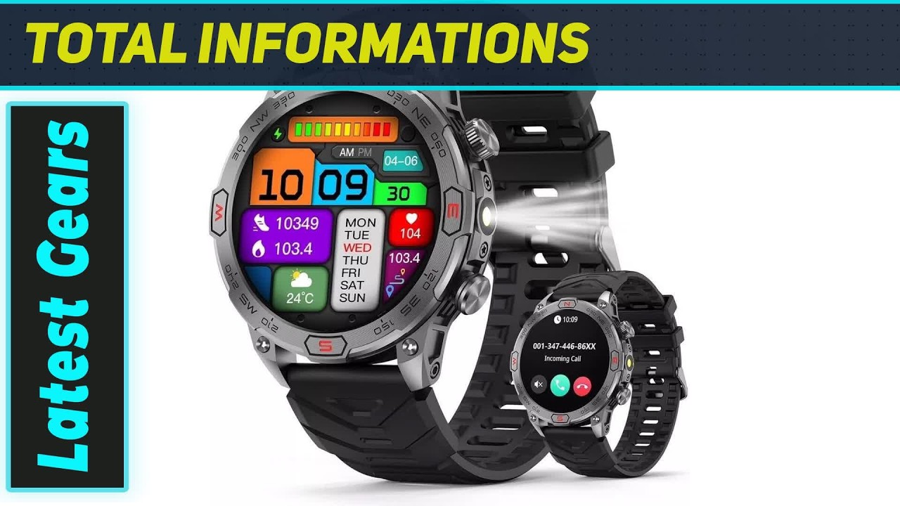 SGNICS KC86: The Best Outdoor Smartwatch for Xiaomi Poco X2!