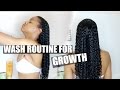 My Best Wash Routine To Stimulate Hair Growth|Natural Hair (Long or Short Hair)
