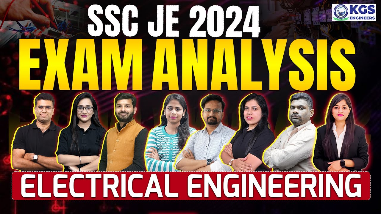 SSC JE Exam Analysis 2024 | SSC JE Electrical Engineering Paper ...