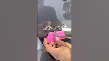 How to Remove 4x4 Emblem Easily at Home