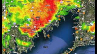 West Island Radar Loop JULY 13, 2011 6:40PM Thunderstorm