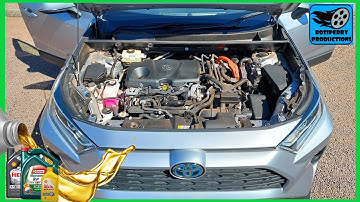 Toyota RAV4 Hybrid Fluid Locations: Engine Oil, Coolant, Washer, & Brake Fluid 2019+