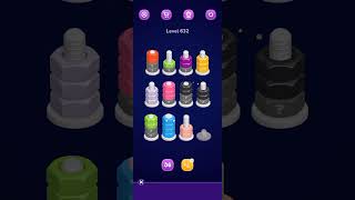 Nut Sort Level 632 Walkthrough | Nuts — Color Sort 632 solution