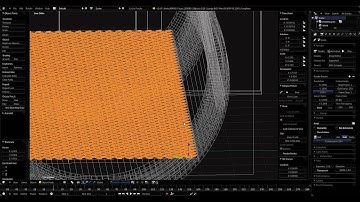 Hallway model, Blender.