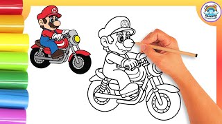 Super Mario's EPIC Bike Ride Secrets Revealed Step by Step for Kids