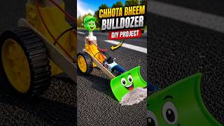 Chhota Bheem mini bulldozer de project #viral #science  #project #shorts