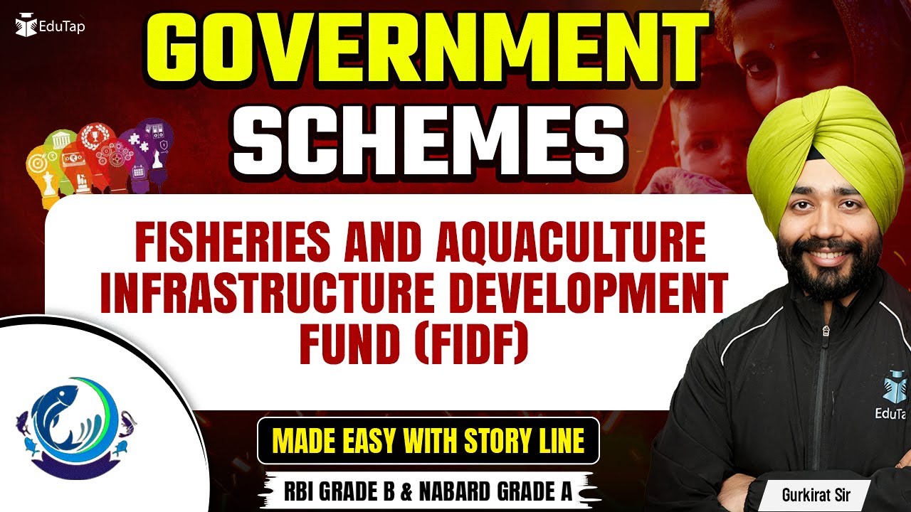 Fisheries and Aquaculture Infrastructure Development Fund (FIDF) | Govt Schemes for RBI Grade B 2025