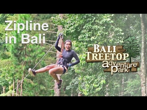 Bali Treetop Adventure Park Video - April 2018