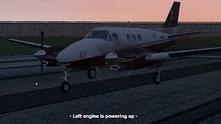 🔥UNDER 4 MINUTES✨! Cold N' Dark starting Beechcraft C90 in X-Plane 11 | Quick and Easy tutorial. ✔