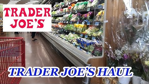First TRADER JOE’S Haul with Prices and Walkthrough