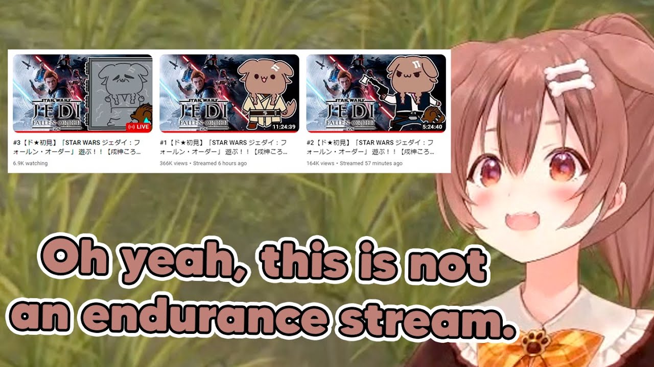 Korone streams for 20+ hours, 𝐚𝐥𝐬𝐨 𝐊𝐨𝐫𝐨𝐧𝐞: "𝐭𝐡𝐢𝐬 𝐢𝐬 𝐧𝐨𝐭 𝐚𝐧 𝐞𝐧𝐝𝐮𝐫𝐚𝐧𝐜𝐞 𝐬𝐭𝐫𝐞𝐚𝐦" 【EngSub】