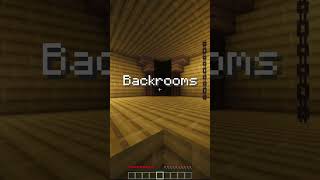 Backroom minecraft edit #backrooms