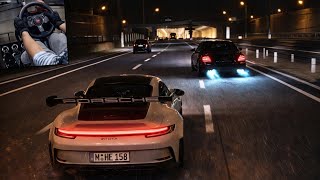 Mercedes-Benz E55 AMG vs. Supercars | Assetto Corsa 4K Gameplay