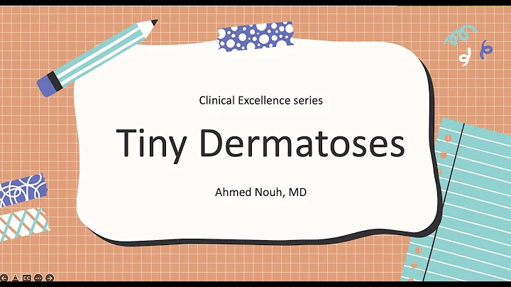 Tiny dermatoses