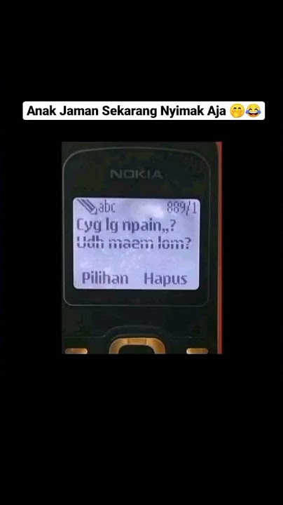 PERBEDAAN HP anak jaman now dg jaman old #NokiaJadul #sms #VideoLucu #StoryWA #StoryFB #StoryIG