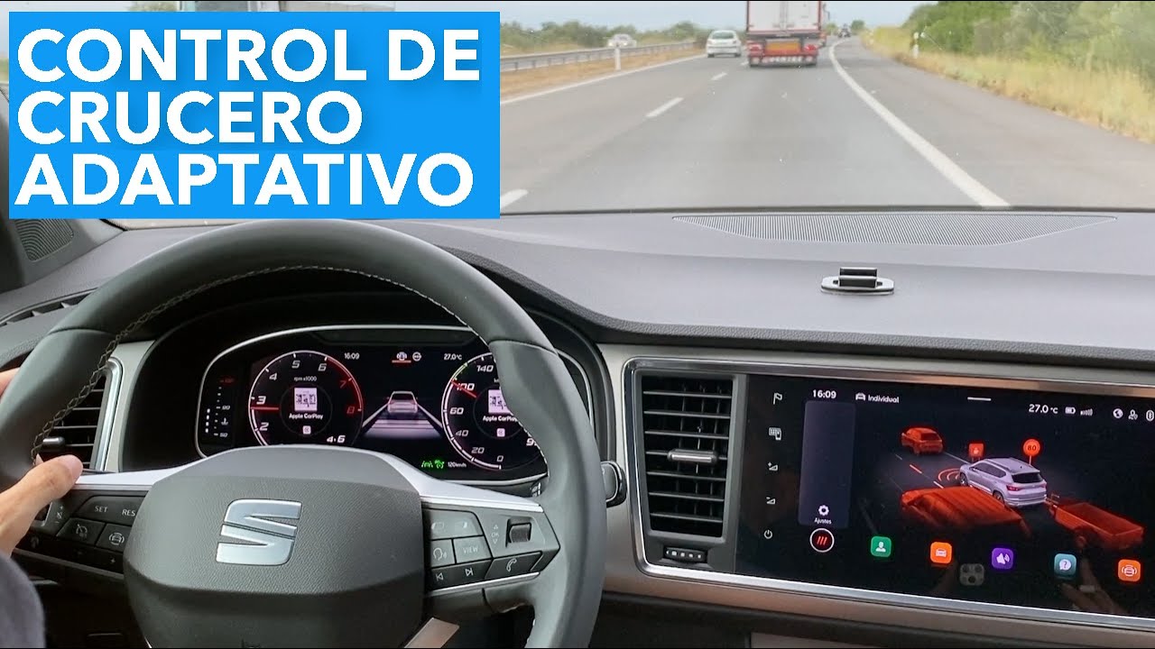 SEAT Control de crucero 🚢 adaptativo YouTube