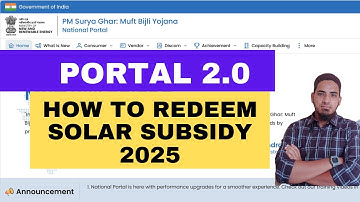 Step 3 How to Redeem Solar Subsidy on PM Surya Ghar Portal 2.0