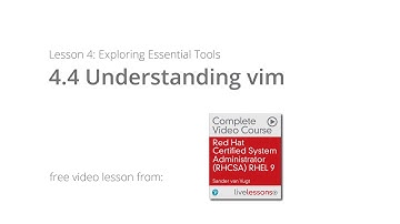 Vim tutorial - Get to understand the Linux vim editor | RHCSA RHEL 9