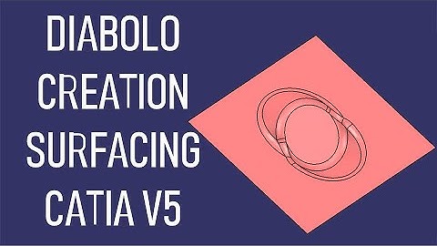 How to Create Diabolo in Surface Design – CATIA V5 Tutorial