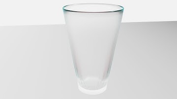 Modeling & Rendering a 3D Glass in Maya 2023 with Arnold renderer