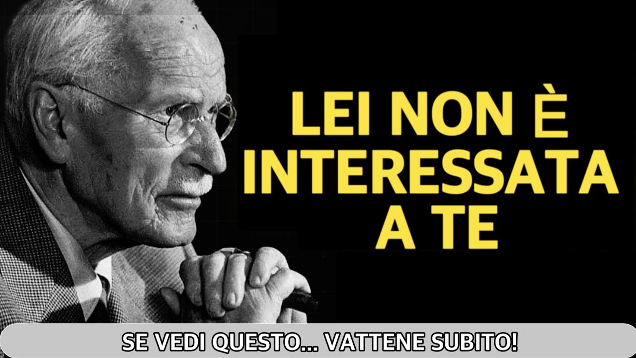 ONESTAMENTE - SE UNA DONNA NON È INTERESSATA FARÀ QUESTE COSE | Carl Jung