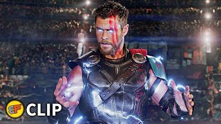 Thor vs Hulk - Fight Scene | Thor Ragnarok (2017) IMAX Movie Clip HD 4K