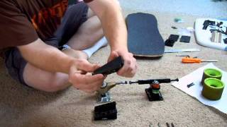 How to set up an LDP skateboard - Part 1 - from pavedwave.org - long distance skateboarding