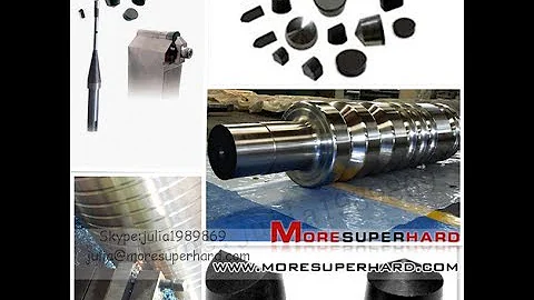 solid CBN Inserts for Roll machining